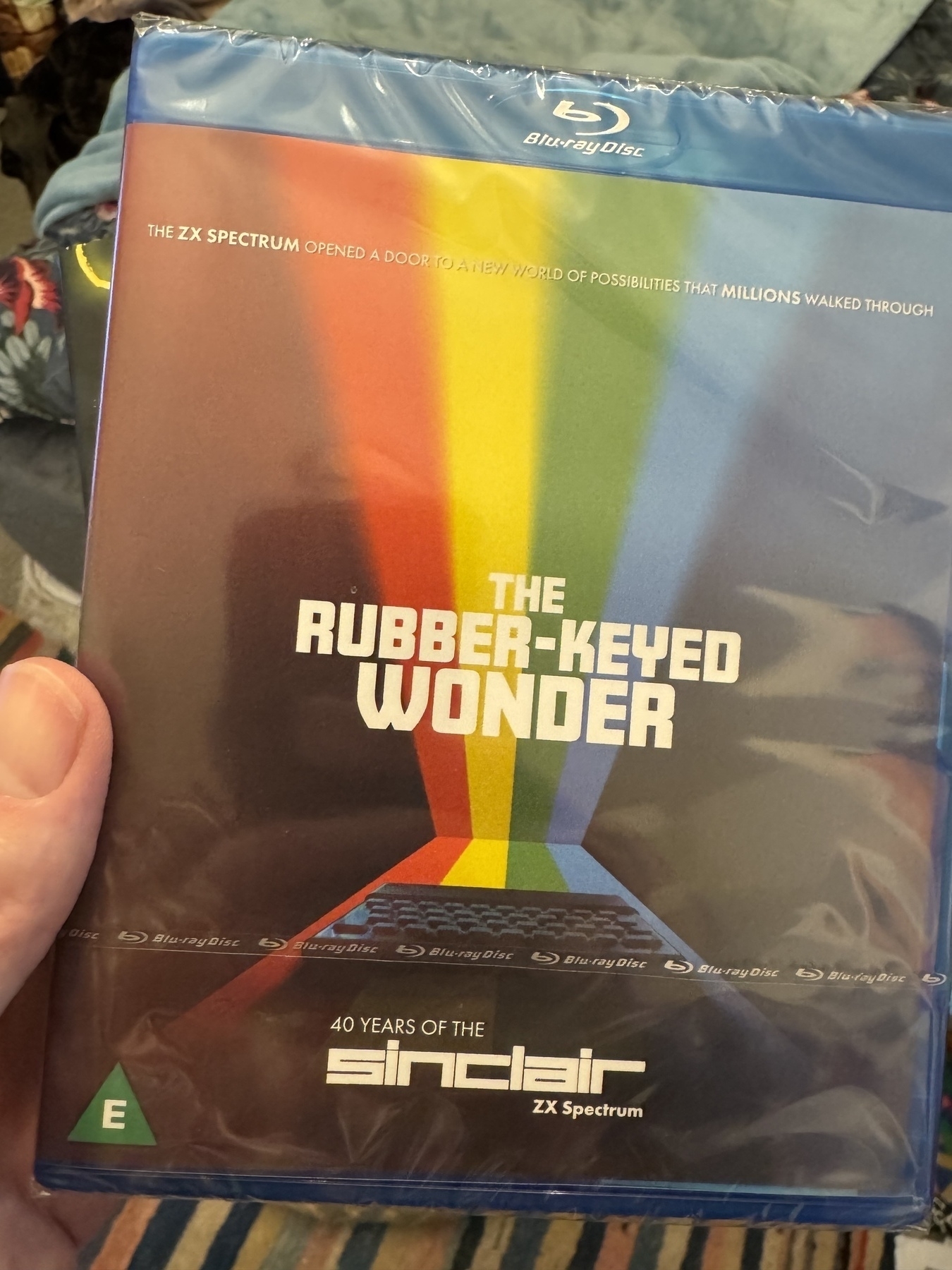 Photo of case for blue ray documentary film call the rubber keyed wonder about the SX spectrum 